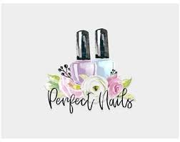 Nail Logo Design Nail Studio Logo Nails Logo Nail Salon Etsy In 2020 Nail Logo Salon Logo Salon Logo Design