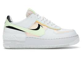 Nike Air Force 1 Shadow Summit White Barely Volt Crimson Tint W In 2020 Nike Air Force Nike Air Nike