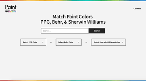 We have been using sherwin. Match My Paint Color App