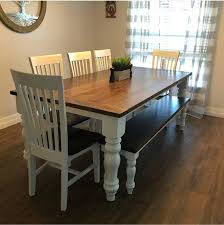 Unfinished Farmhouse Dining Table Legs Wood Legs Turned Legs Hardwood Chunky Wide Legs Large Farmhouse Dining Farmhouse Dining Table Farmhouse Dining Room Table