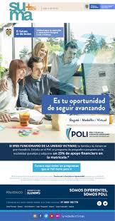 Este lunes 7 de mayo inicia la fiesta de la palabra. El Politecnico Grancolombiano Ofrece Un Beneficio En Matriculas De Pregrado Y Posgrado Unidad Para Las Victimas