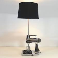 Sunbeam Mix Master Mixer Lamp Ii Now Featured On Fab How Fun For A Retro Kitchen Nook Or For Louise S Lamp Steampunk Lighting Diy Lamp