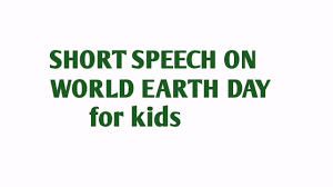Speech for environment day 5 th june 2021  saturday respected principal, teachers, and my dear friends, good morning, my name is john carter. World Earth Day A Short And Simple Speech On Earth Day For Kids Save Earth Planete Malade