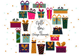 Download Gift Box Clipart Christmas Clipart Graphic By Igraphic Studio Creative Fabrica Yellowimages Mockups