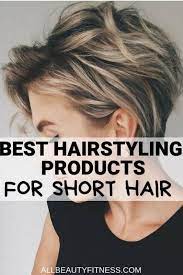 It's part of their everyday life. Best Hair Styling Products For Short Hair Hairproducts Short Hair Products