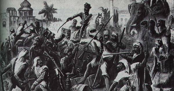 Pictures: A 53-ft scroll that captured images of the 1857 mutiny (they way the British saw it)