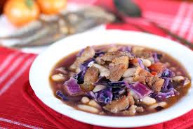 The classic taste is instantly recognizable—spicy sausage infuses the traditional white bean soup recipe with a comforting. Cabbage And Cannellini Bean Stew Ang Sarap