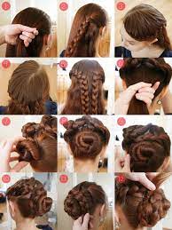 Farkli Evde Yapilabilecek Bayan Sac Modelleri Long Hair Styles Thick Hair Styles Braided Hairstyles Updo