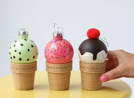 Three days of marinating and a week (or more, if you like) of maturing gives the pud real oomph. Diy Ice Cream Cone Christmas Bauble Ornaments My Poppet Makes