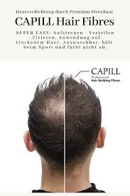 Auf dem oberkopf sind die haare 3 bis 5 zentimeter lang, um diese texturiert nach oben zu stylen. Volles Haar Mit Mehr Volumen Capill Hair Fibres Professionelles Streuhaar Kaschiert Geheimratsecken Lichtes Haar Am Oberkopf Schutthaar Volleres Haar Haare