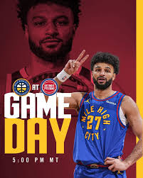 Nuggets vs Timberwolves game at 8pm