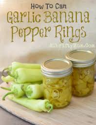 What do pickled banana peppers taste like? Garlic Banana Peppers How To Can Step By Step Guide Canning Peppers Canning Recipes Canning Vegetables Canning Banana Peppers