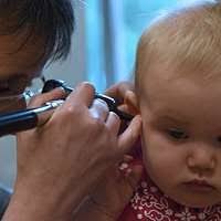 Lt. Bianca Chun, the senior medical officer and family medicine doctor at  the Naval Branch Health Clinic at Naval Air Station Whiting Field, teaches  adult and infant CPR to Honduran physicians -