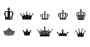 Black And White Crown Vector Crowns Vector Free Vector Site Download Free Vector Art Graphics Free Vector Art Crown Tattoo Vector Art