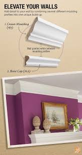 Modern Crown Moulding Build Up Project The Home Depot Decor Diy Home Improvement Home Diy