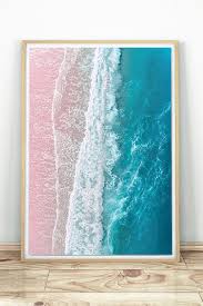 Beach Print Modern Coastal Decor Sea Printable Wall Art Etsy Modern Coastal Decor Beach Wall Decor Ocean Wall Art