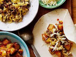 Pw S Breakfast Burritos Recipe Breakfast Burritos Recipe Food Network Recipes Recipes