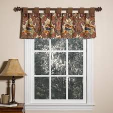 6 trending ideas for curtains and blinds in 2021 draw the curtains and blinds in style with the latest design trends and expert advice for fabric window dressings. Adamstown At Home Pheasant Hunt Lined Tab Valance 100 Cotton In Brown Ivory Cream Size 15 H X 50 W X 2 D Wayfa In 2021 Valance Kitchen Window Decor Window Valance