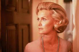 As the only daughter of Marjorie Merriweather Post and E.F. Hutton, actress  and philanthropist Dina Merrill spent a great deal of time in Palm Beach at  Mar-a-Lago. Shown here seated in the