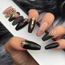 Louis Vuitton Press On Nails Long Acrylic Nails Coffin Louis Vuitton Gold Acrylic Nails Gucci Nails Swag Nails 23 cute acrylic nails lv design.