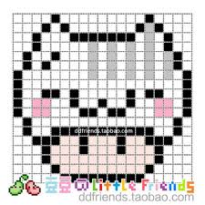 拼拼豆豆 蘑菇大军系列加群有全套哦群 来自夜上浓妆zhuang的图片分享 堆糖 Perler Bead Patterns Pixel Art Pattern Perler