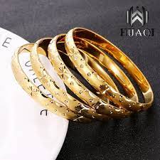 New jersey last updated on: 24k Gold Bangle Jewelry Dubai Ethiopian Gold Bangles Bracelets Jewelry Women Gift 1pcs Geek