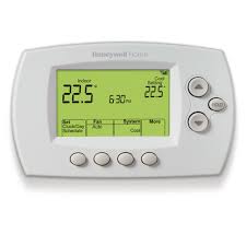 Besides the batteries, the honeywell 8000 series appears bigger than the 5000 and 6000 series. Honeywell Home Basic Programmable Wi Fi Thermostat The Home Depot Canada