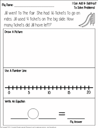 First grade daily math problem of the day is a collection of 100 engaging math word problems on powerpoint slides. First Grade Word Problems Addition And Subtraction
