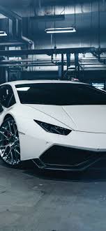 Lamborghini huracan 4k 5k wallpapers. Download 1125x2436 Wallpaper White Sport Lamborghini Huracan Iphone X 1125x2436 Hd Image Background 9297
