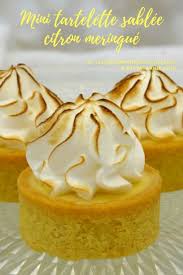 Mini Tartelette Sablee Citron Meringue Diy Recette Citron Dessert Patisserie Pretagarnir