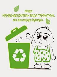 8 lukisan ini mengajakmu peduli sanitasi lingkungan. Membuang Sampah Pada Tempatnya Adalah Sila Ke