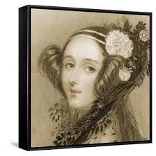 Sepia Portrait of Augusta Ada King' Giclee Print