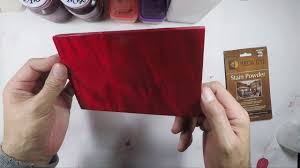 How To Color Wood Red With Unique Red Stain Keda Red Dye Tips