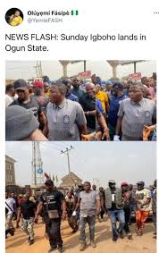 Why i didn't join sunday igboho's yoruba nation protests, by gani adams. Postsubman On Twitter Activist Sunday Igboho Storm Ogun State With His Fitted Bulletproof To Reportedly Give Chase To Herdsmen
