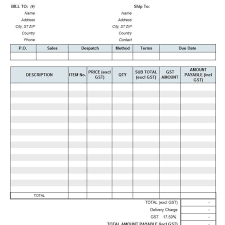 Tax Invoice Template Australia Rent Excel Gst Format In Word Free Throughout Sample Tax Invoice Template Australia 10 P Invoice Template Word Free Templates