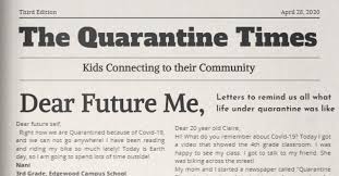 But lately, newspapers have been more interesting, while online news is about celebrities and stuff many people don't care. Making The News Kids Reflect On Covid 19 Experiences In Online Newspaper Wisconsin Public Radio