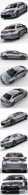 Toyota Corolla Sedan Eu 2019 3d Model In 2020 Toyota Corolla Toyota Corolla