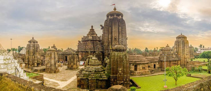 Panoramic View at the Lingaraja Temple Complex in Bhubaneswar - Odisha, India Editorial Stock Photo - Image of panorama, hinduism: 165729858