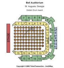 Bell Auditorium Tickets And Bell Auditorium Seating Chart