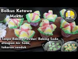 Jun 10, 2021 · resep bolu kukus satu telur tanpa soda. Bolkus Mekar Tanpa Baking Powder Baking Soda Air Soda Bolu Kukus Ketawa Youtube