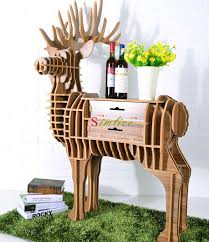 Deer Drawer For Home Decor Interior Decoration Home Wooden Decor Novelty Items Mdf Decoration Item Animal Rack Bookself Puzzle Table Furniture Living Room Diy