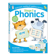 The most common letters at the end of a word: Phonics Kit Stage 3 Big W