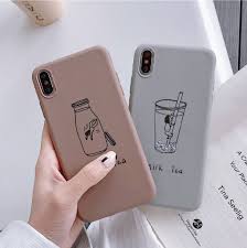 Simple Cute Cartoon Figure Phone Case For Iphone Cute Gift Bff Phone Cases Korean Phone Cases Iphone Cases