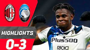 Atalanta vs ac milan team performance. Milan Atalanta 0 3 Highlights 2021 Hd Youtube
