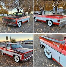 Image result for Crimson Red 1975 Chevy Truck
