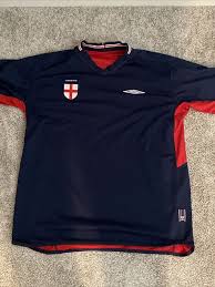 This is a list of the england national football team results from 2000 through 2019 (matches 765 through 1,001). England National Team 2002 2004 Away Football Shirt Gem