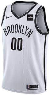 A virtual museum of sports logos, uniforms and historical items. Download The Crisp And Clean White Brooklyn Nets Uniform Was Black And White Brooklyn Nike Jersey Png Image With No Background Pngkey Com