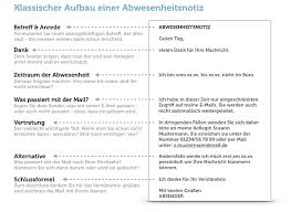 Betriebsurlaub.com setzt den standard um dies zu kommunizieren. Abwesenheitsnotiz Vorlagen Viele Formulierungen Und Tipps