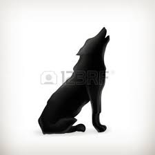 Le Loup Banque D Images Et Photos Libres De Droits Silhouette De Loup Silhouette Renard Tatouage Loup