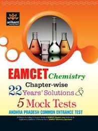 Buy Eamcet Chemistry Andhra Pradesh Common Entrance Test Chapter Wise 22 Years Solutions And 5 Mock Tests By Expert Compila Chemistry Mock Test Andhra Pradesh